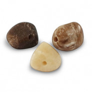 Piedras naturales Ópalo pepitas 5-9mm - Multicolor beige marrón